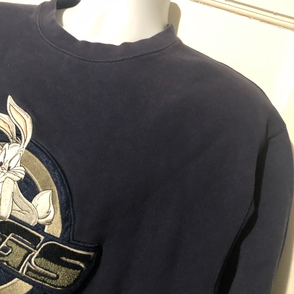 Vintage Bugs Bunny Sweatshirt Warner Bros - Picture 4 of 5